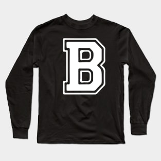 Letter B Long Sleeve T-Shirt